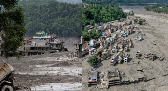 Massive Flash Flood Hits Nepal-Tibet Border